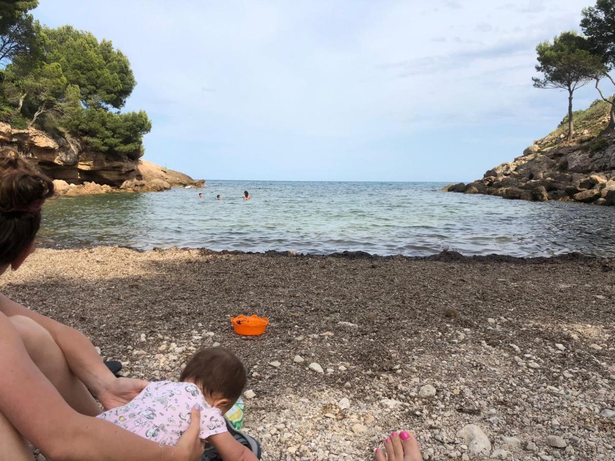 Apartamento Calafat, A 2 Minutos A Pie De Cala Llobeta Exteriör bild